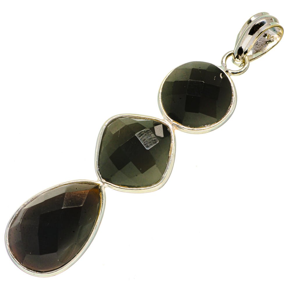 Black Onyx Pendants handcrafted by Ana Silver Co - PD735529