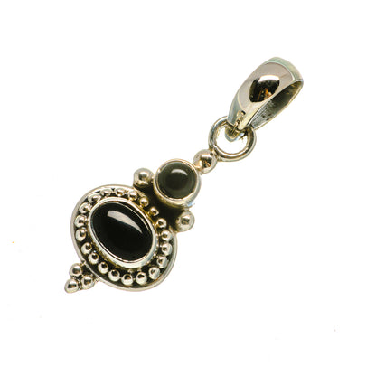 Black Onyx Pendants handcrafted by Ana Silver Co - PD735573