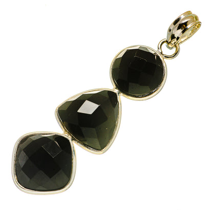 Black Onyx Pendants handcrafted by Ana Silver Co - PD735582