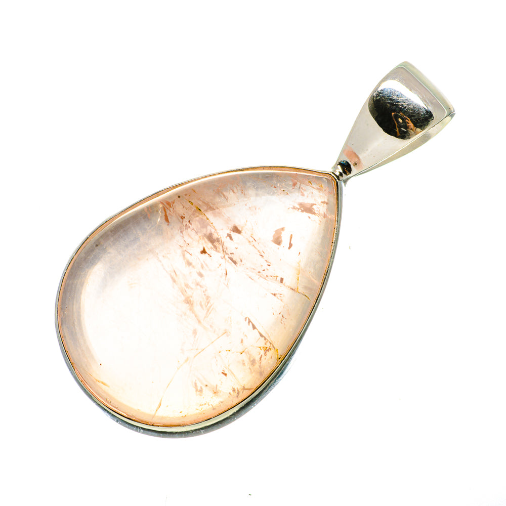 Rose Quartz Pendants handcrafted by Ana Silver Co - PD735669