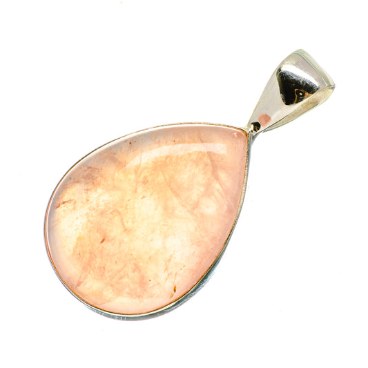 Rose Quartz Pendants handcrafted by Ana Silver Co - PD735670