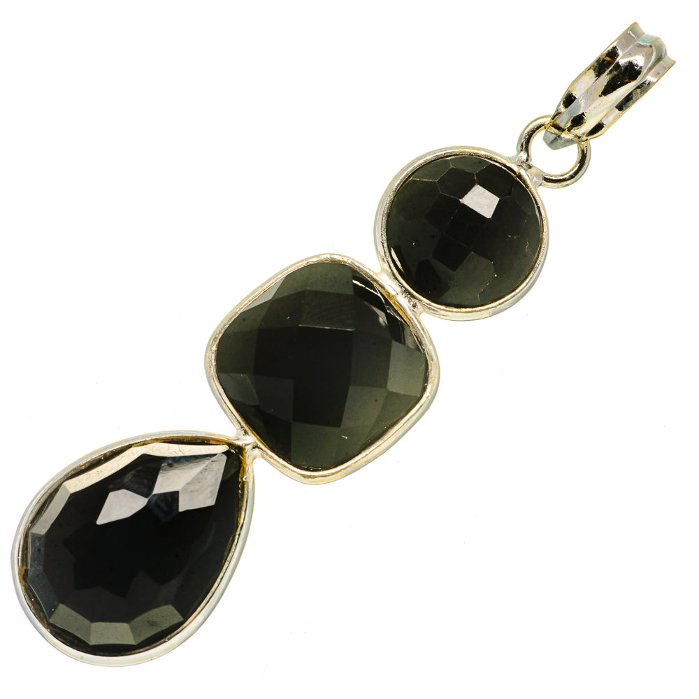 Black Onyx Pendants handcrafted by Ana Silver Co - PD735770