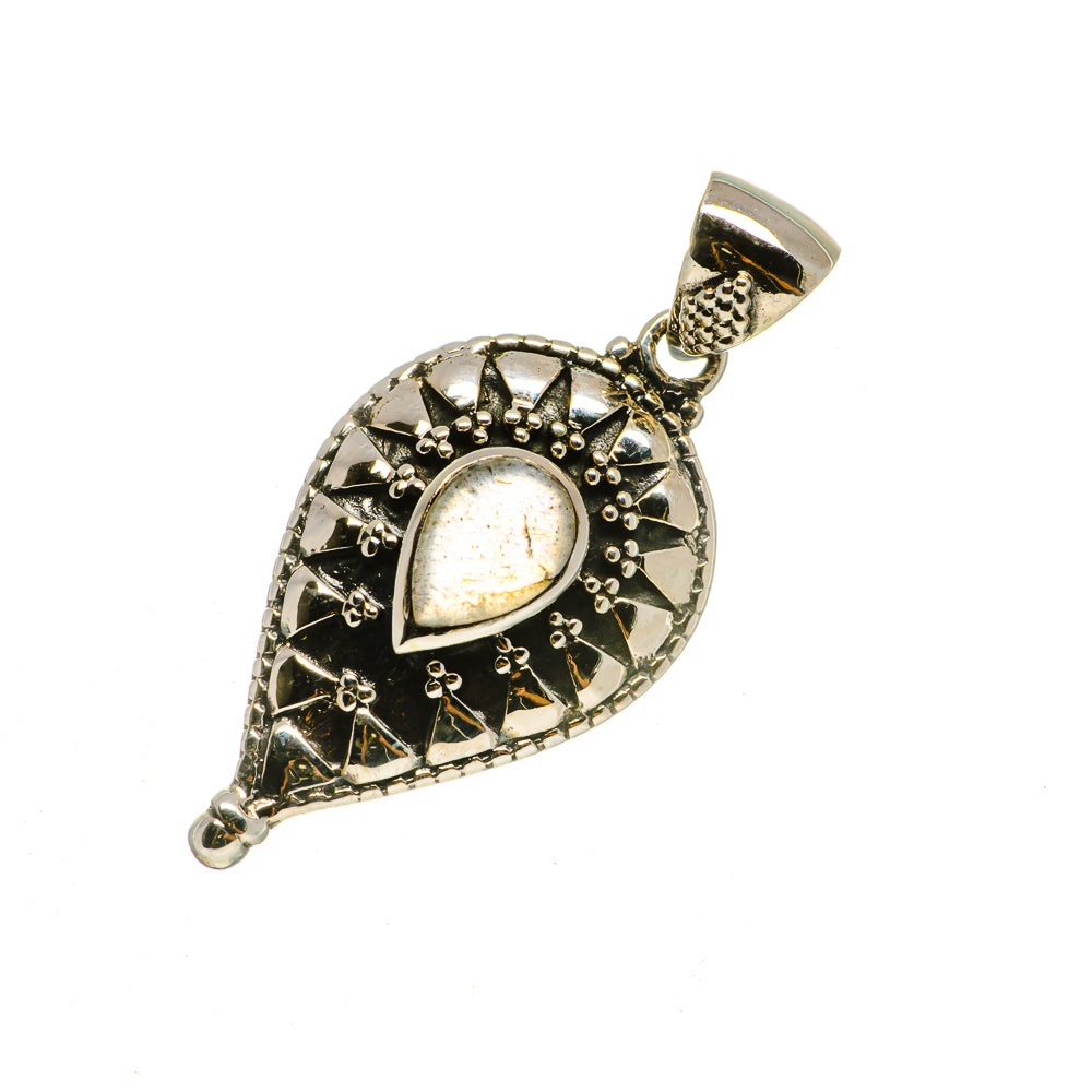 Rainbow Moonstone Pendants handcrafted by Ana Silver Co - PD735771