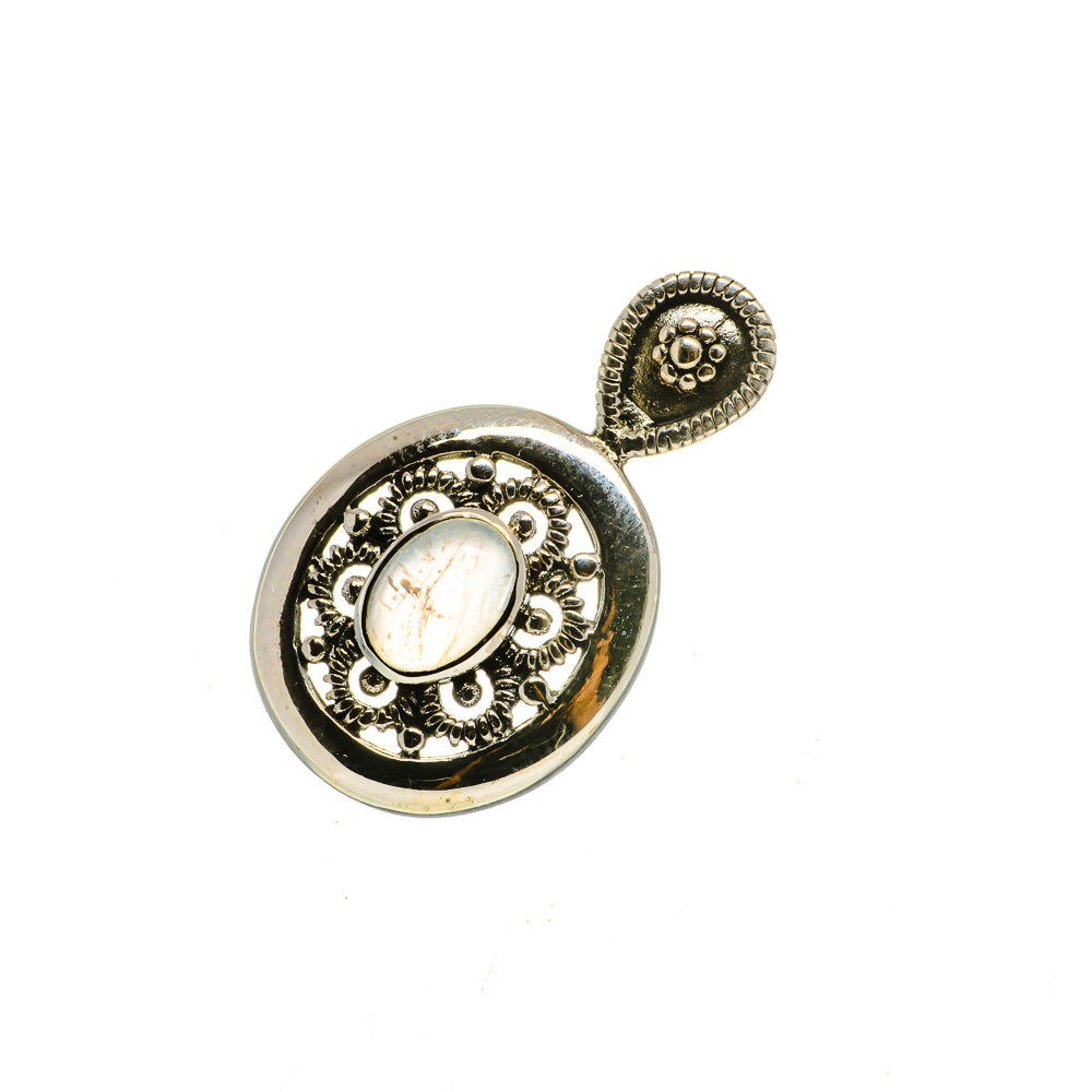 Rainbow Moonstone Pendants handcrafted by Ana Silver Co - PD735772