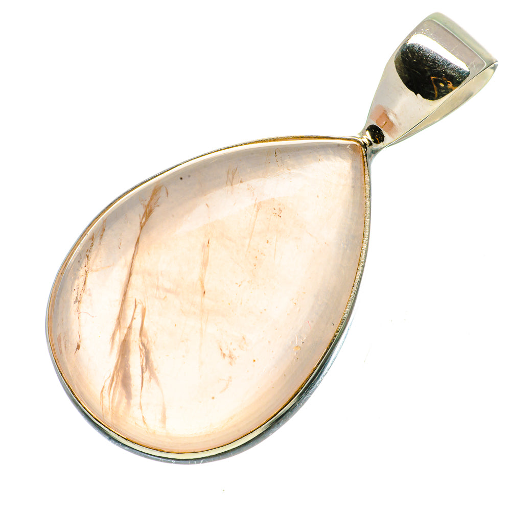 Rose Quartz Pendants handcrafted by Ana Silver Co - PD735793