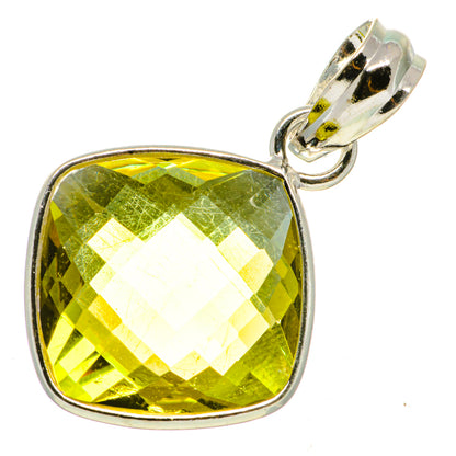Lemon Quartz Pendants handcrafted by Ana Silver Co - PD735814