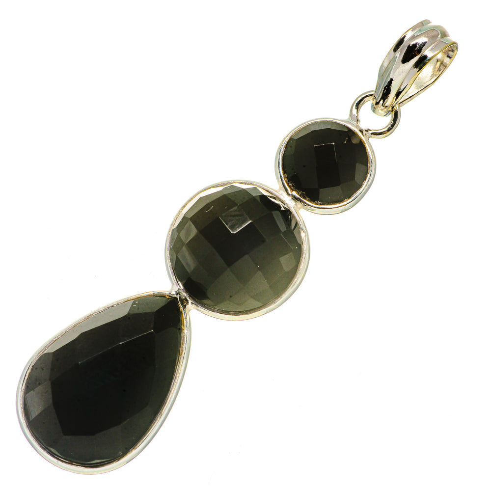 Black Onyx Pendants handcrafted by Ana Silver Co - PD735830