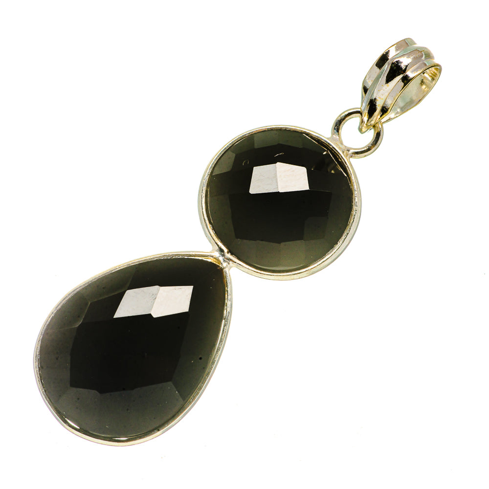 Black Onyx Pendants handcrafted by Ana Silver Co - PD735853