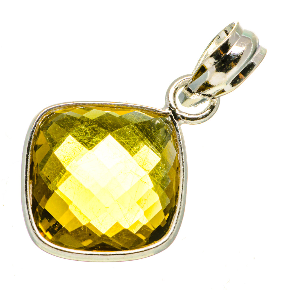 Lemon Quartz Pendants handcrafted by Ana Silver Co - PD735884