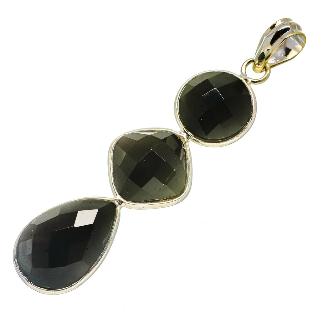 Black Onyx Pendants handcrafted by Ana Silver Co - PD735908