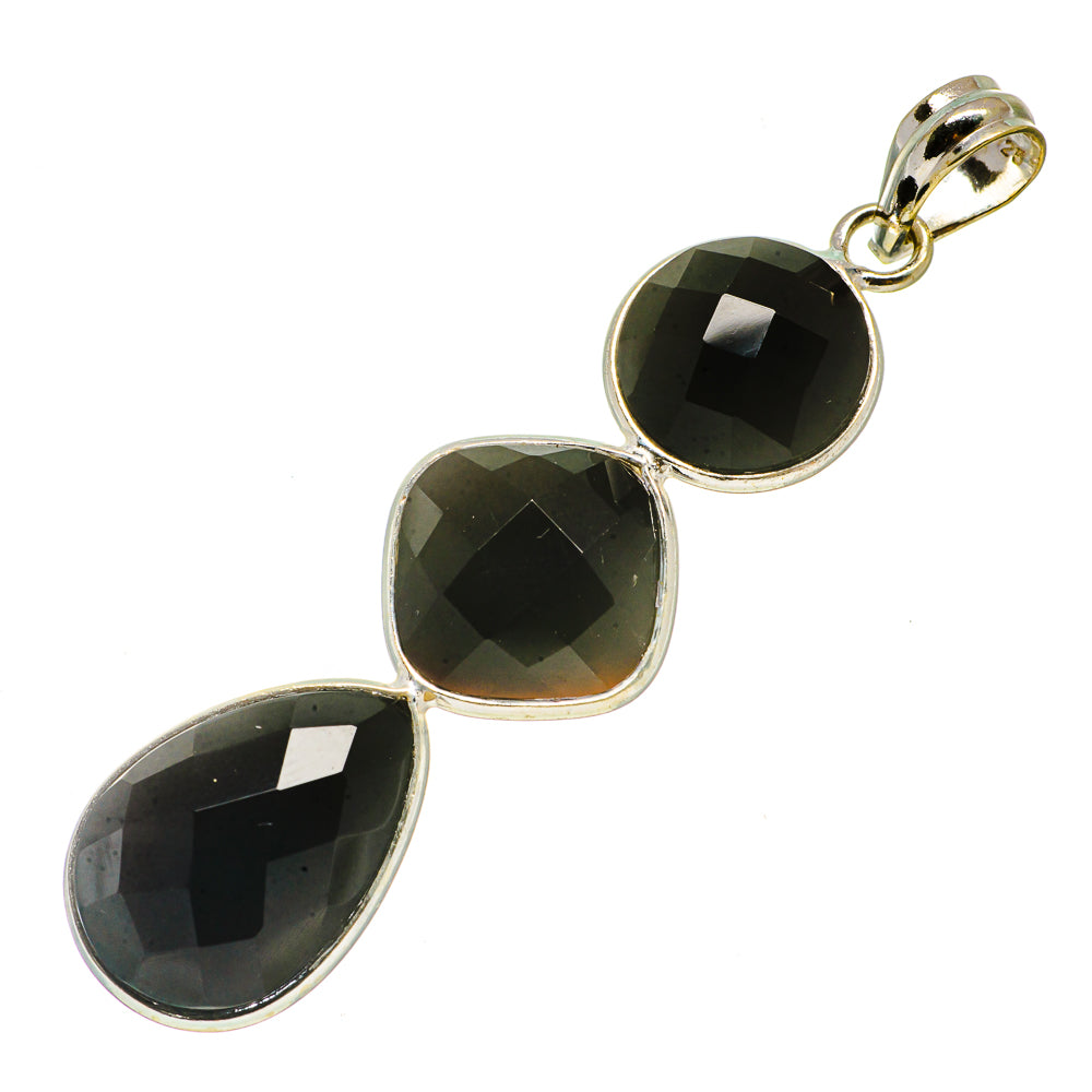 Black Onyx Pendants handcrafted by Ana Silver Co - PD735909