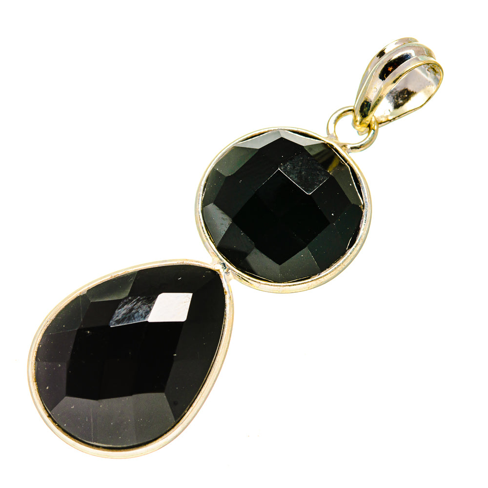 Black Onyx Pendants handcrafted by Ana Silver Co - PD736019
