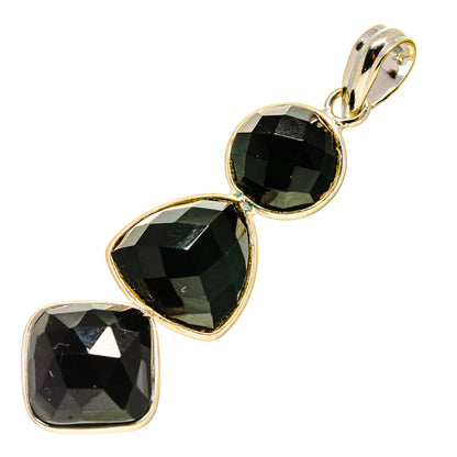 Black Onyx Pendants handcrafted by Ana Silver Co - PD736058