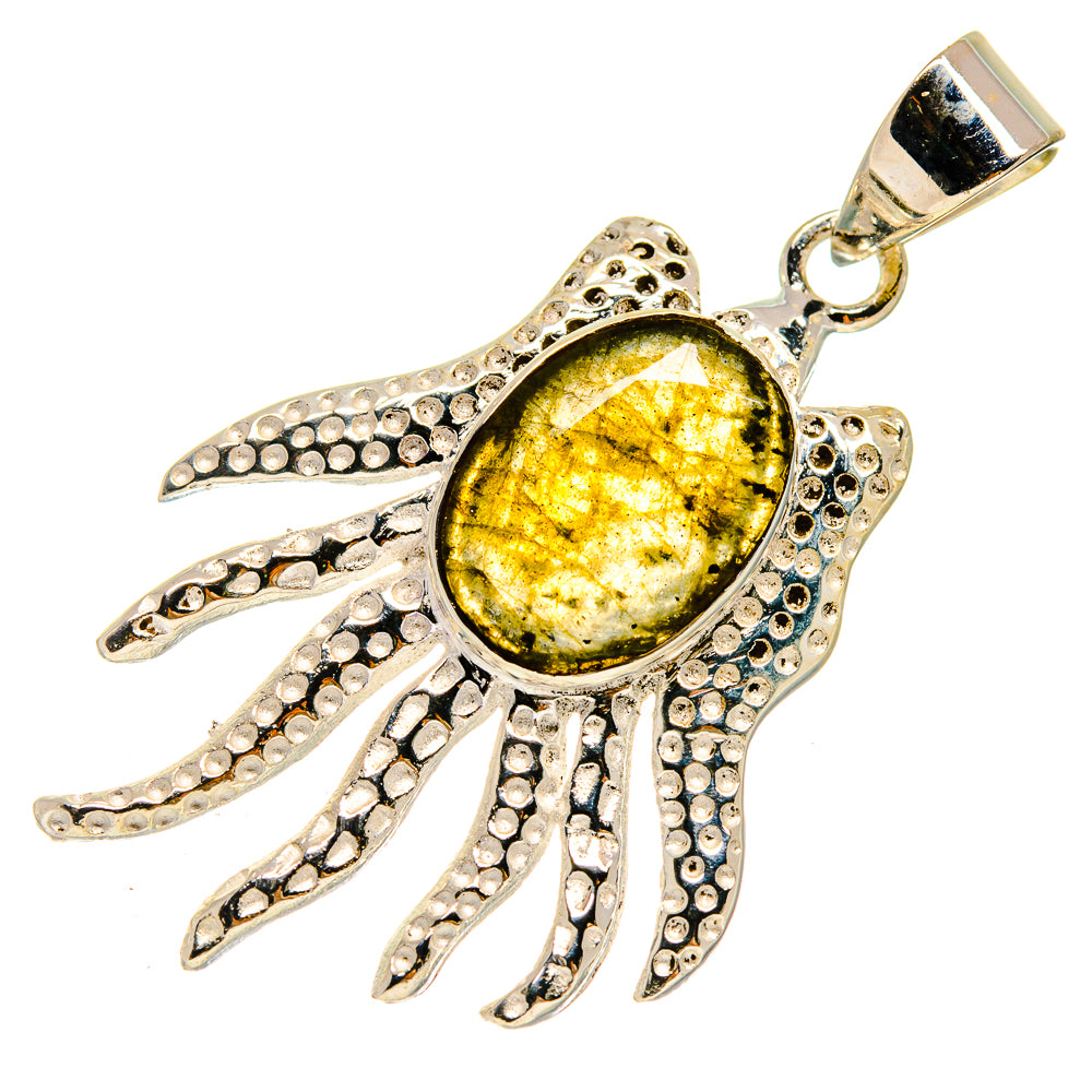 Labradorite Pendants handcrafted by Ana Silver Co - PD736506