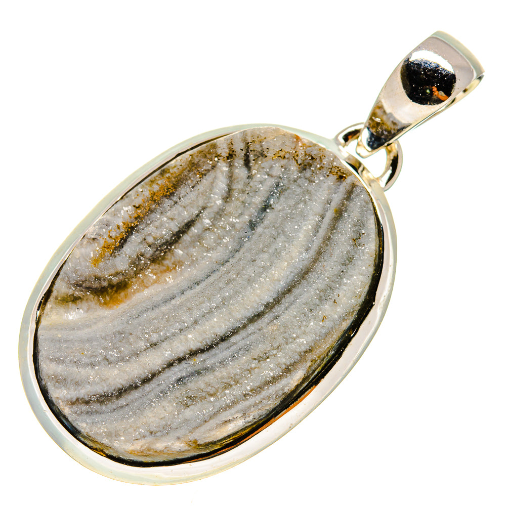 Desert Druzy Pendants handcrafted by Ana Silver Co - PD736702
