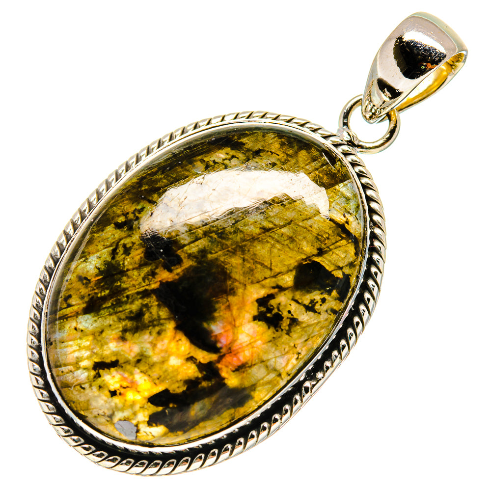 Labradorite Pendants handcrafted by Ana Silver Co - PD736708