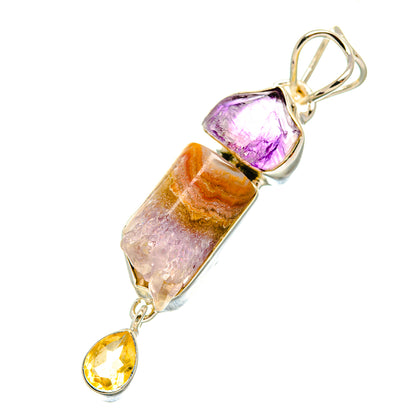 Amethyst Stalactite Pendants handcrafted by Ana Silver Co - PD7372