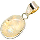 Rainbow Moonstone Pendants handcrafted by Ana Silver Co - PD737614