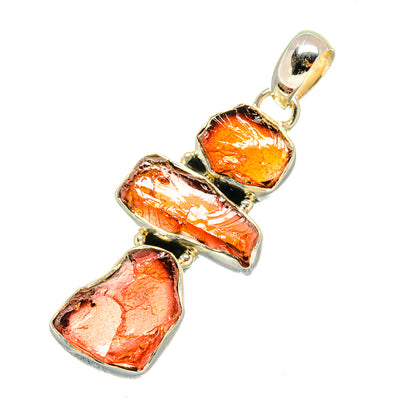 Garnet Pendants handcrafted by Ana Silver Co - PD7377