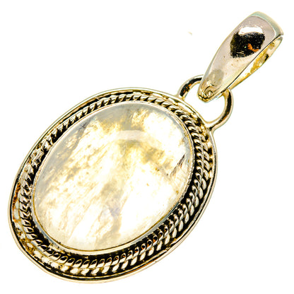 Rainbow Moonstone Pendants handcrafted by Ana Silver Co - PD737745