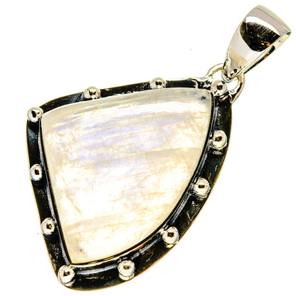 Rainbow Moonstone Pendants handcrafted by Ana Silver Co - PD737748
