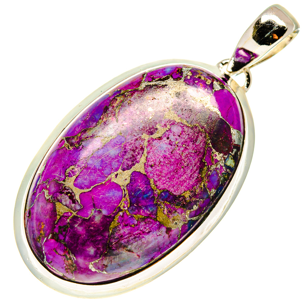 Purple Copper Composite Turquoise Pendants handcrafted by Ana Silver Co - PD737759