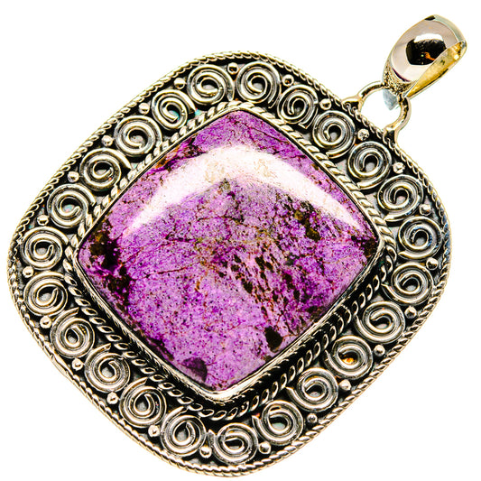 Stichtite Pendants handcrafted by Ana Silver Co - PD737770
