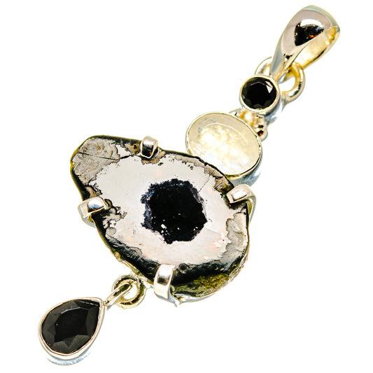Coconut Geode Druzy Pendants handcrafted by Ana Silver Co - PD737797