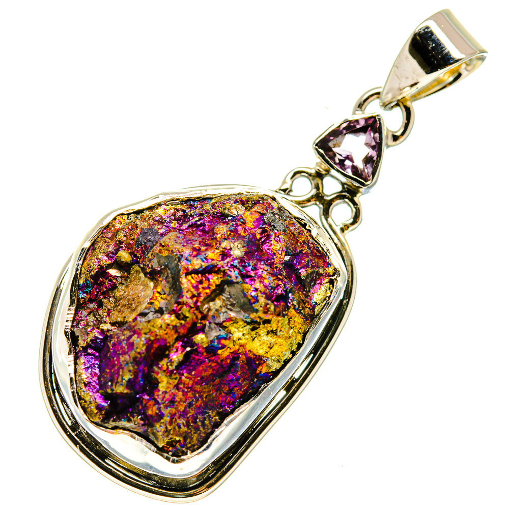 Titanium Druzy Pendants handcrafted by Ana Silver Co - PD737847