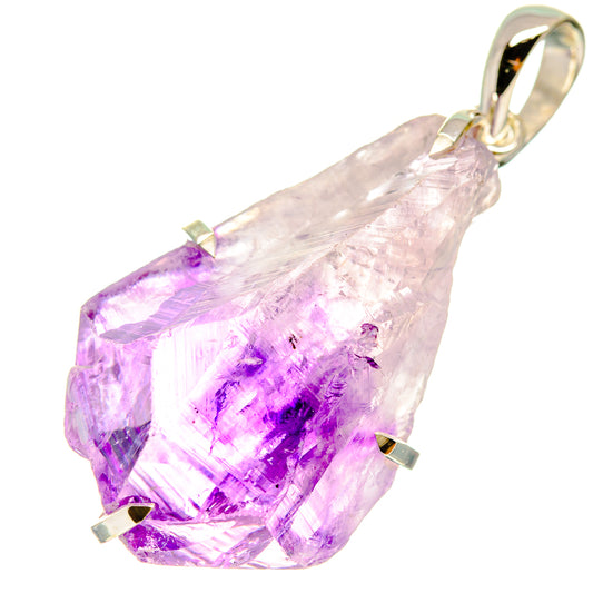 Amethyst Crystal Pendants handcrafted by Ana Silver Co - PD737865