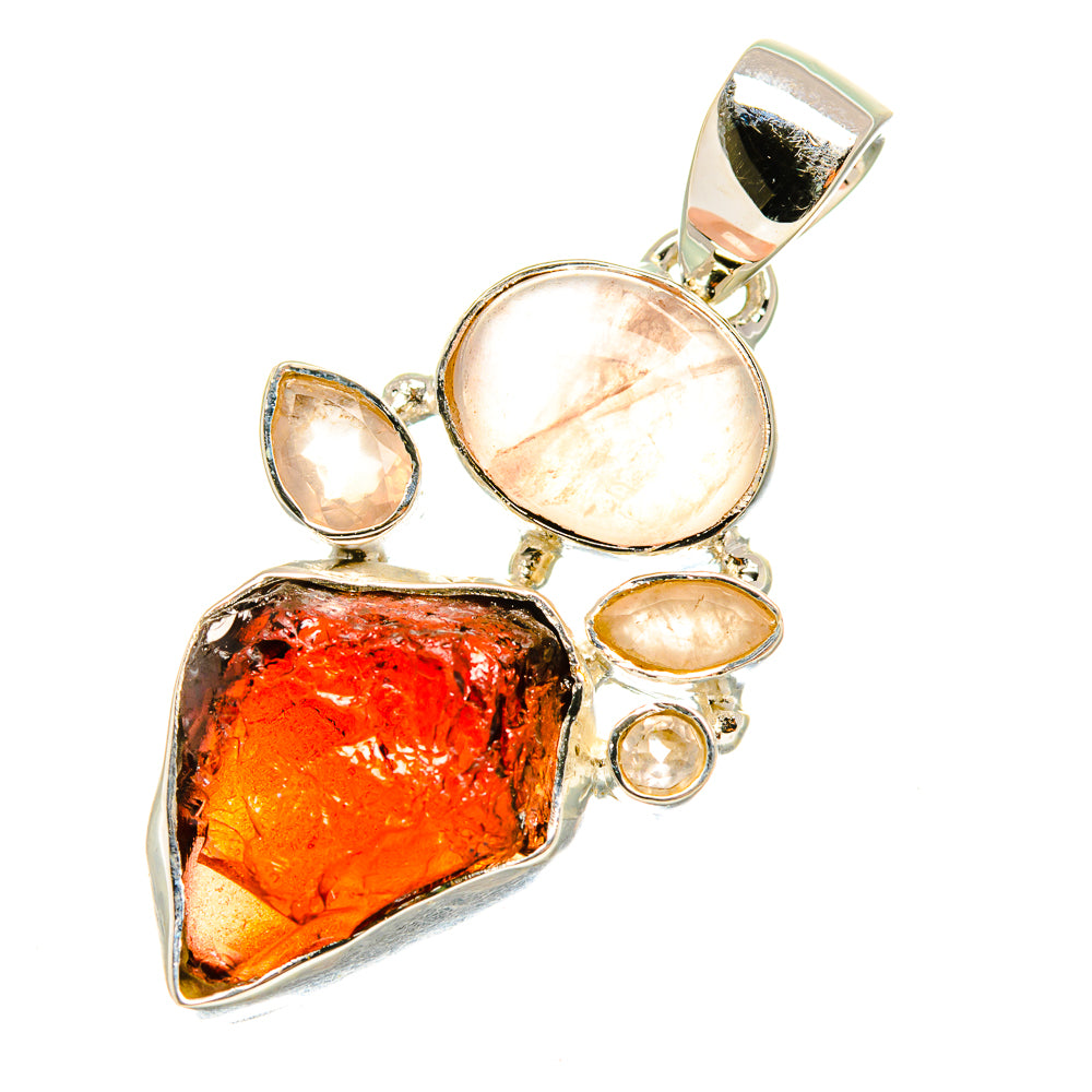 Garnet Pendants handcrafted by Ana Silver Co - PD7380