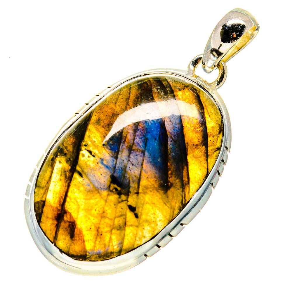 Labradorite Pendants handcrafted by Ana Silver Co - PD738181