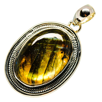 Labradorite Pendants handcrafted by Ana Silver Co - PD738369