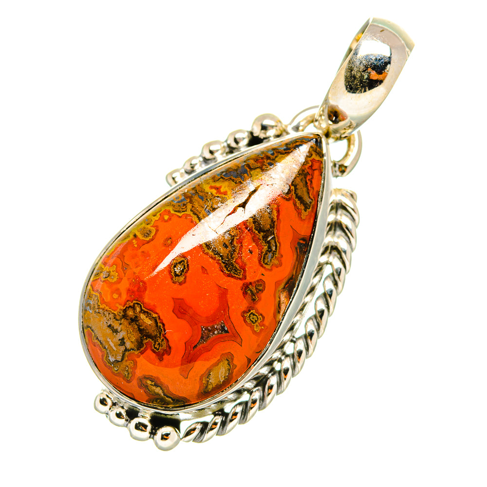 Moroccan Agate Pendants handcrafted by Ana Silver Co - PD7389