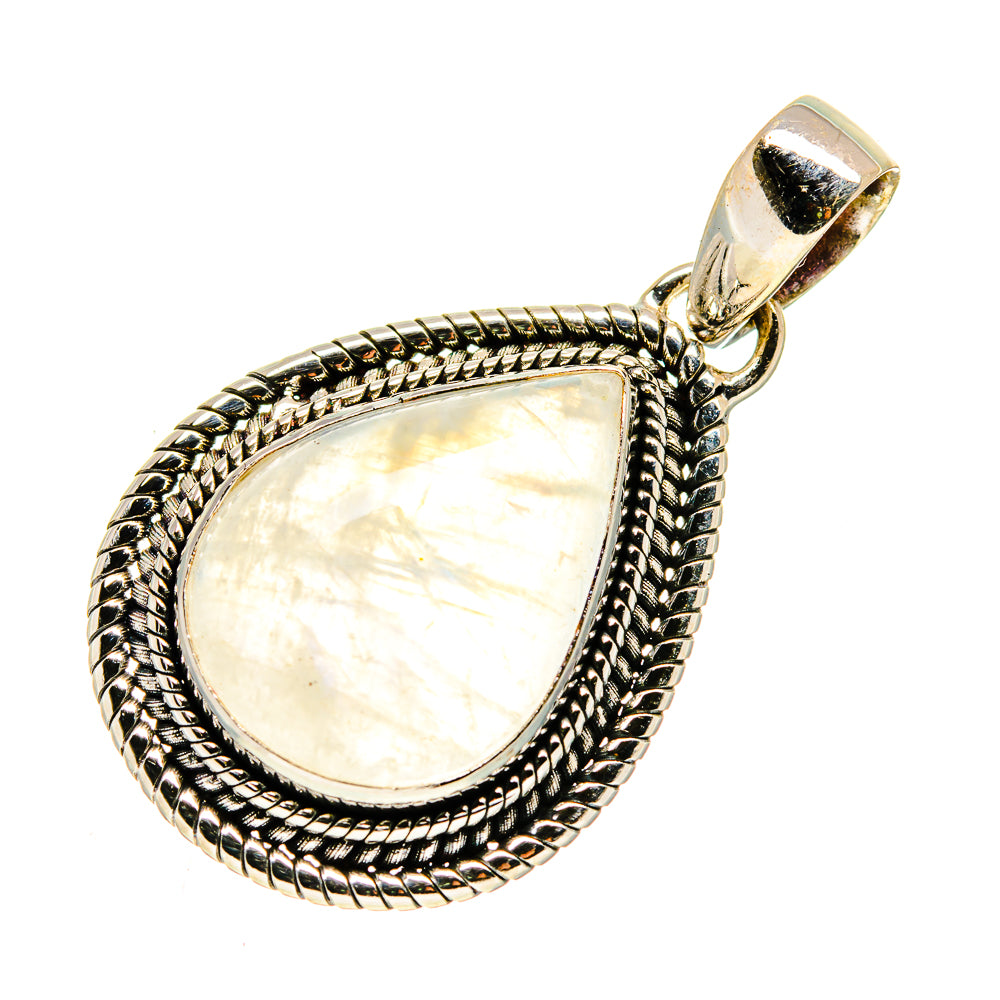 Rainbow Moonstone Pendants handcrafted by Ana Silver Co - PD738938