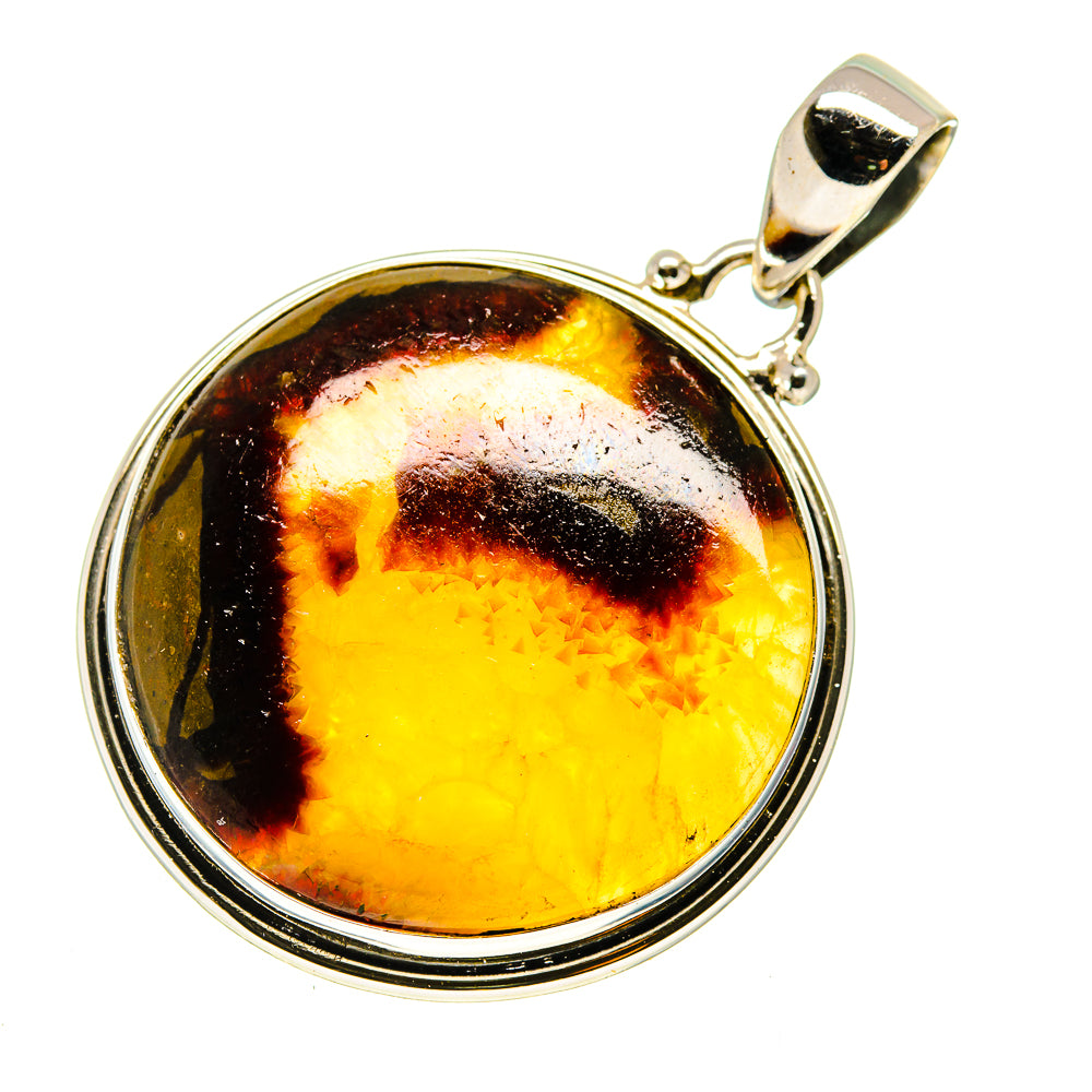 Septarian Nodule Pendants handcrafted by Ana Silver Co - PD738961