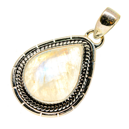 Rainbow Moonstone Pendants handcrafted by Ana Silver Co - PD738970