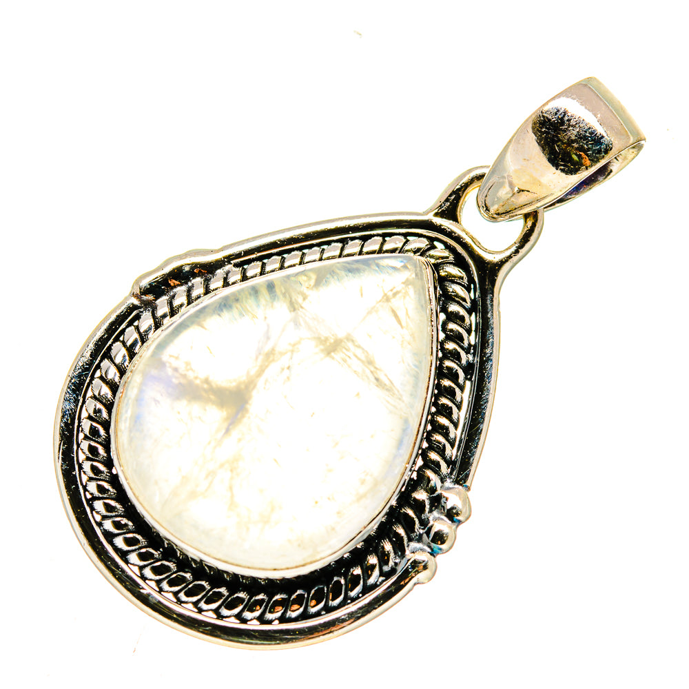 Rainbow Moonstone Pendants handcrafted by Ana Silver Co - PD739162