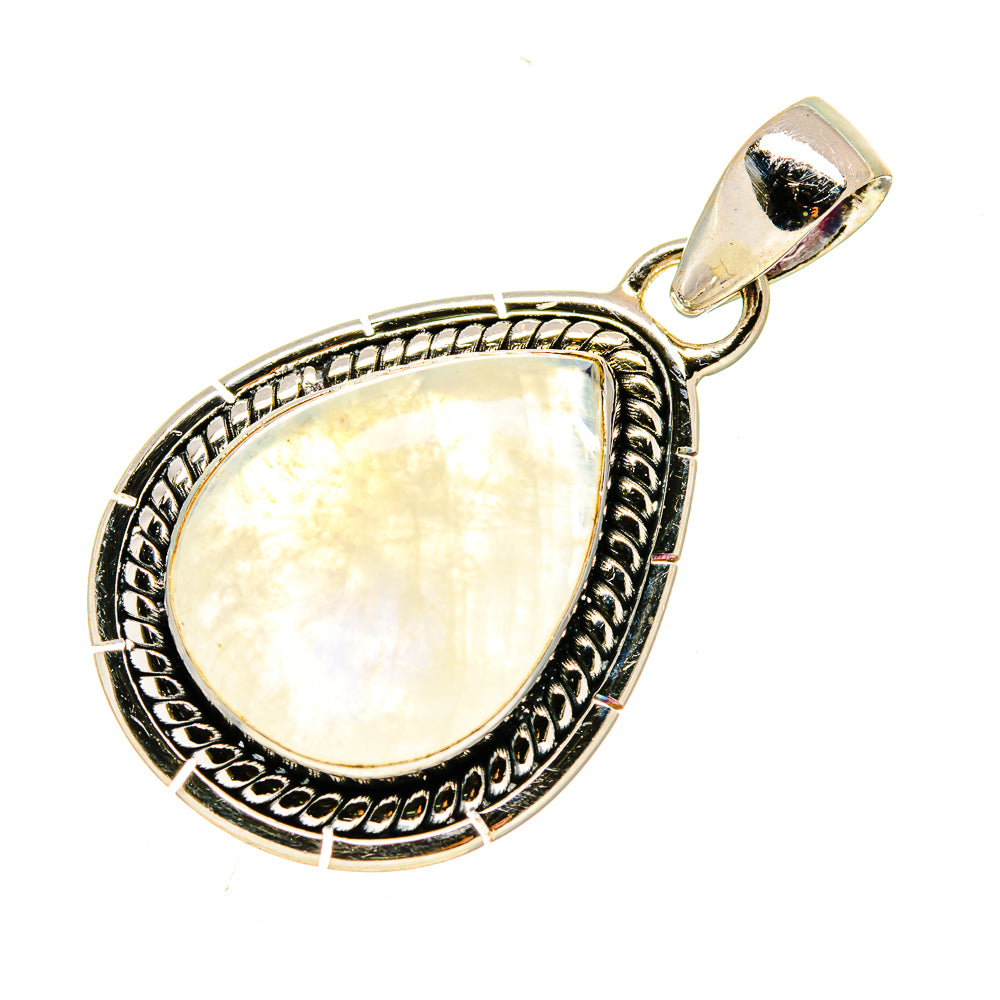 Rainbow Moonstone Pendants handcrafted by Ana Silver Co - PD739177