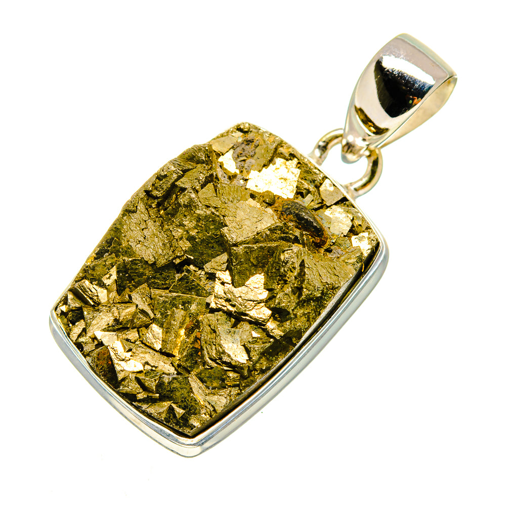 Pyrite Pendants handcrafted by Ana Silver Co - PD739287