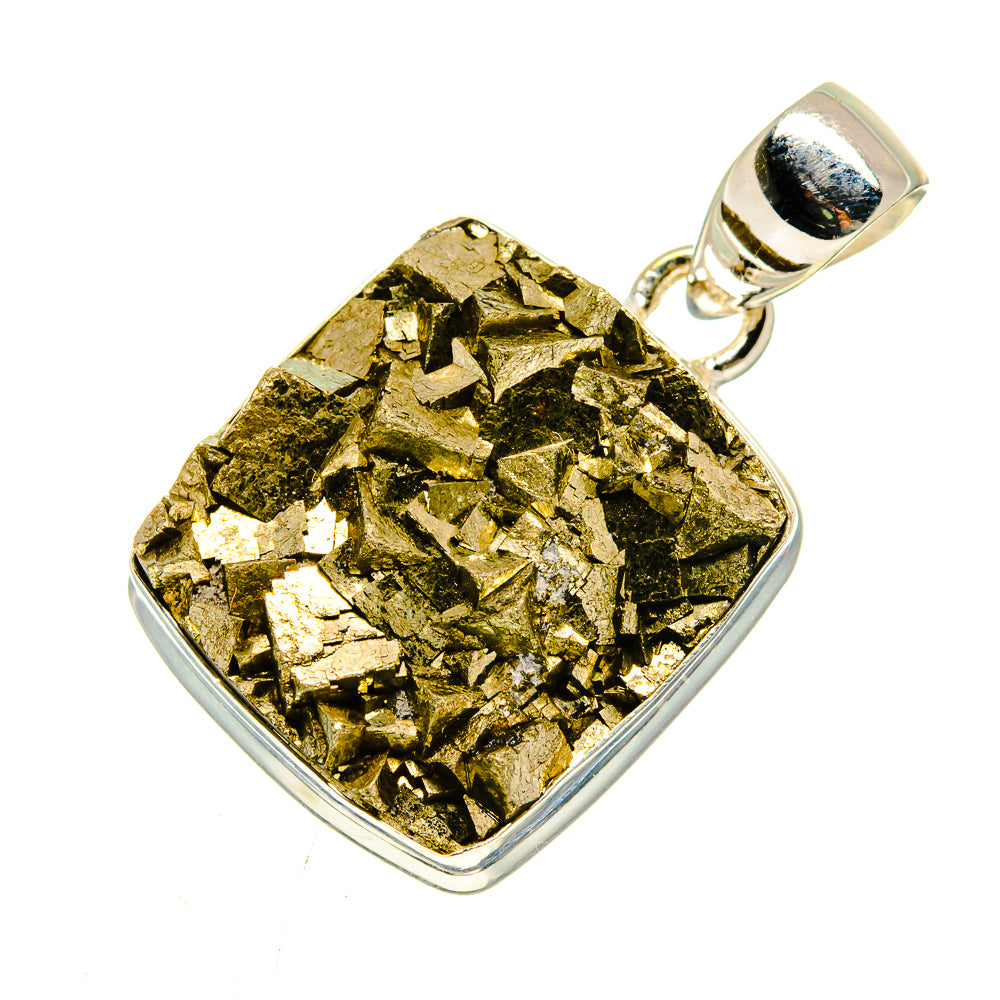 Pyrite Pendants handcrafted by Ana Silver Co - PD739447