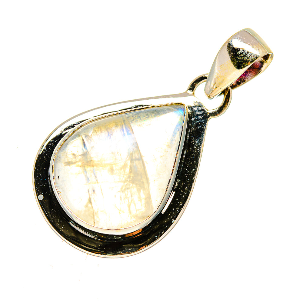 Rainbow Moonstone Pendants handcrafted by Ana Silver Co - PD739449