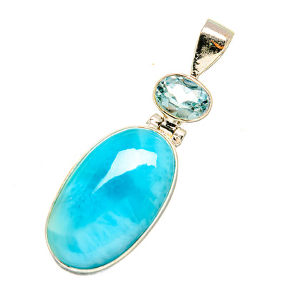 Larimar Pendants handcrafted by Ana Silver Co - PD7395