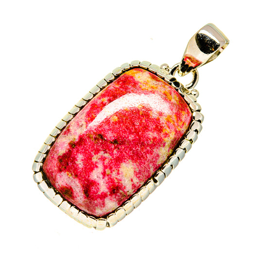 Thulite Pendants handcrafted by Ana Silver Co - PD739513