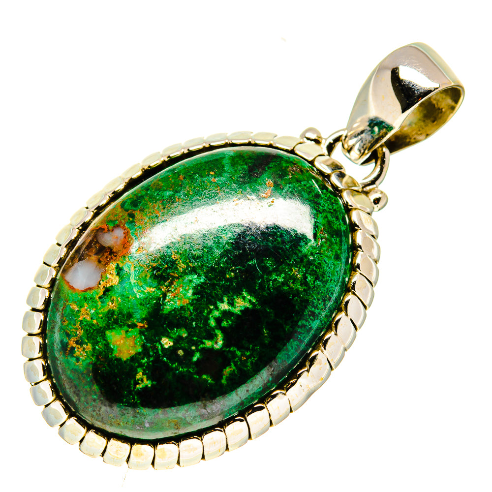 Chrysocolla Pendants handcrafted by Ana Silver Co - PD739607
