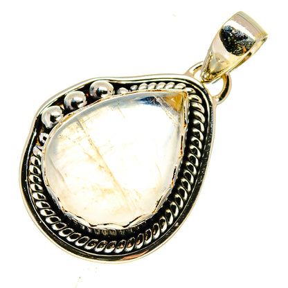Rainbow Moonstone Pendants handcrafted by Ana Silver Co - PD739704