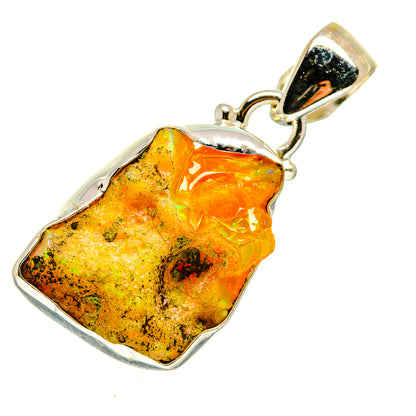 Ethiopian Opal Pendants handcrafted by Ana Silver Co - PD739712
