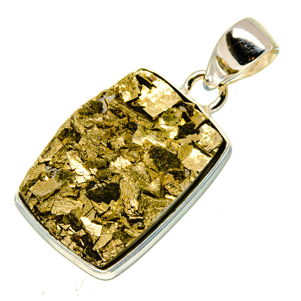 Pyrite Pendants handcrafted by Ana Silver Co - PD739837