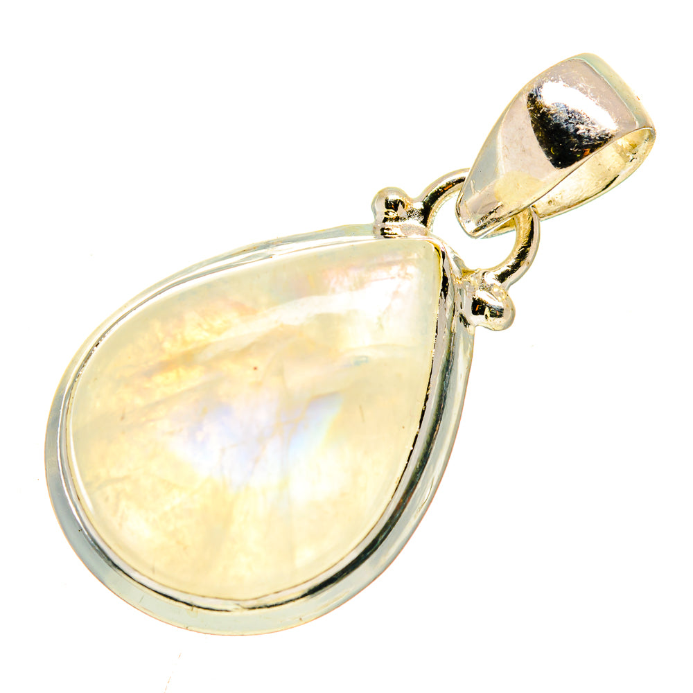 Rainbow Moonstone Pendants handcrafted by Ana Silver Co - PD739849