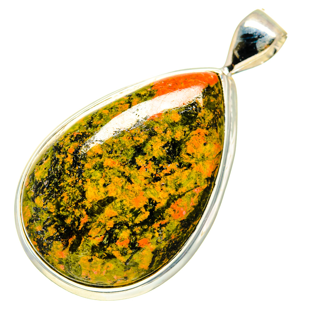 Unakite Pendants handcrafted by Ana Silver Co - PD739923
